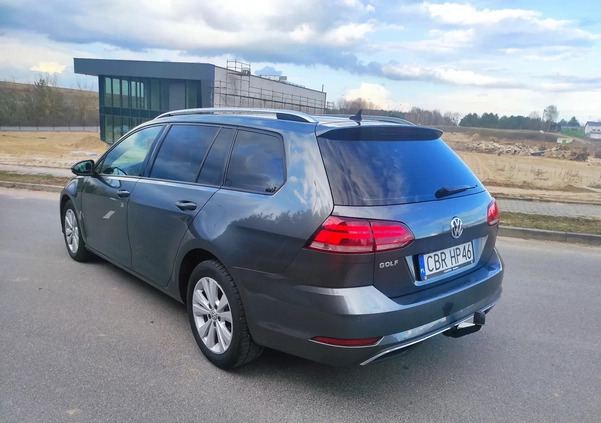 Volkswagen Golf cena 51500 przebieg: 214481, rok produkcji 2018 z Polanów małe 704